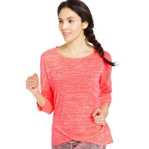 Ideology Womens Split-Hem Pattern Pullover Top Size S - Picture 1 of 1